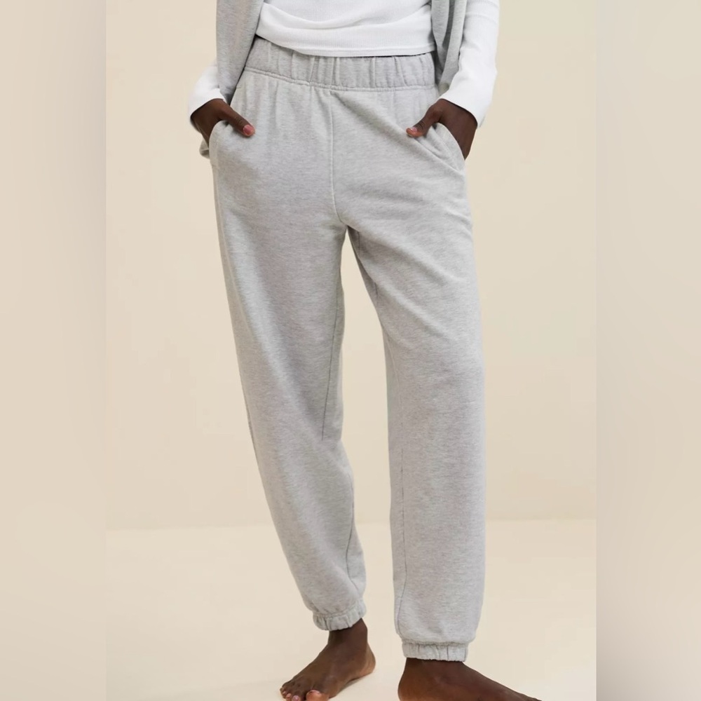 Aerie Jet Setter Jogger heather grey size XS